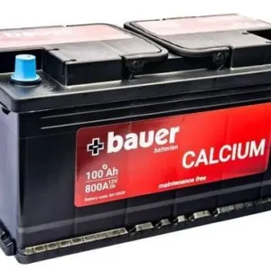 Autobaterie BAUER Calcium 12V/100Ah 800A 354x175x190 Akční Nabídka