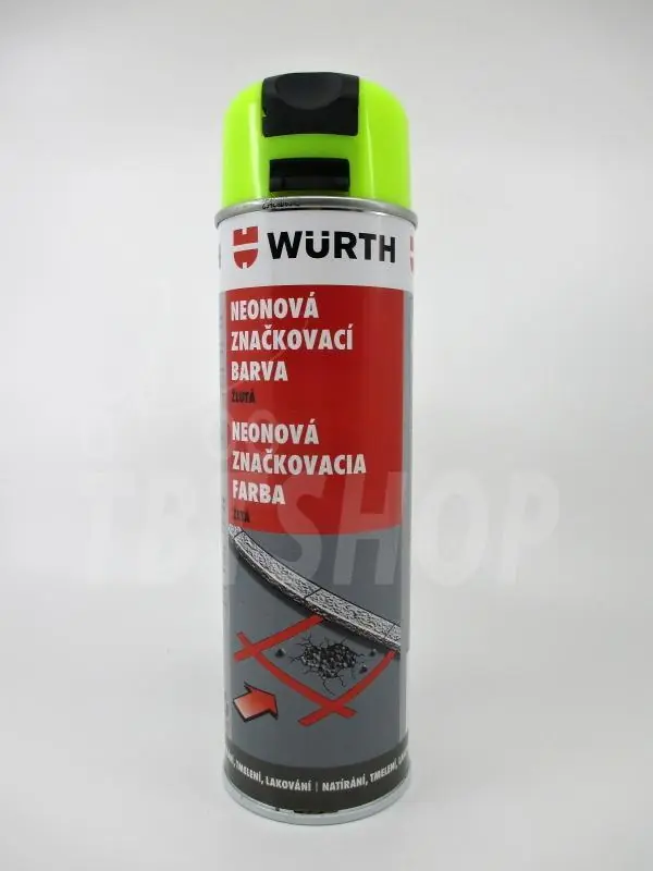 Odeslání Ihned Barva značkovací žlutá 500ml