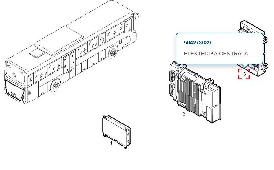 Centrála elektrická 504273039 Levný