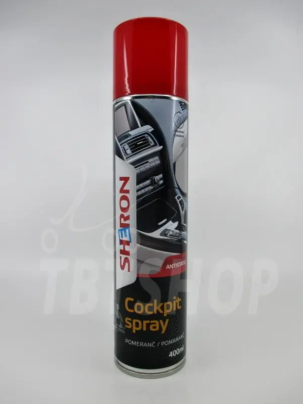 Cockpit spray 400ml.POMERANČ Vysoce Kvalitní