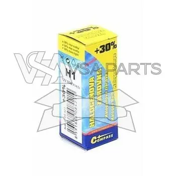 Žárovka 12V H1 55W P14,5s +30% - Compass Dokud Zásoby Vydrží