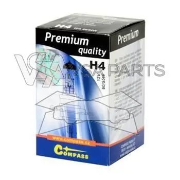 Žárovka 12V H4 60/55W P43t PREMIUM - Compass Tovární Cena