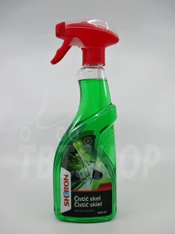 Rychlé Dodání Čistič skel 500ml.PET-rozprašovač SHERON