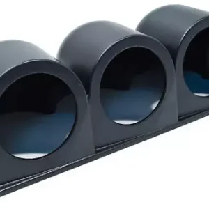 Držák na palubovku Depo Racing pro 3 přídavné budíky 52mm - černý Jen Po Omezenou Doba