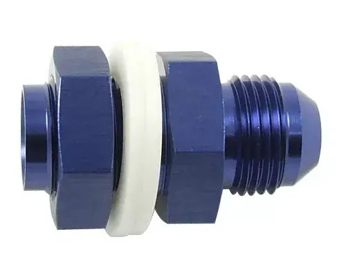 Upínací hlava (bulkhead) na palivovou nádrž nebo catch tank D-10 (AN10) 7/8"x14-UNF Sezónní Sleva