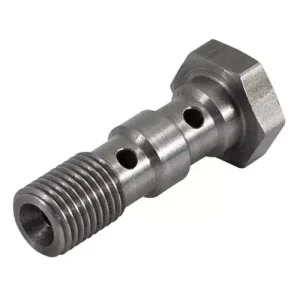 Jen Po Omezenou Doba Průtokový šroub na 2x banjo M10 x 1,0 - délka 30mm - nerezový
