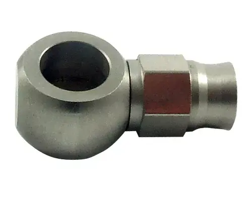 Banjo rovné D-03 (AN3) - délka 30mm - průměr oka 10,2mm - nerezové Pouze Dnes