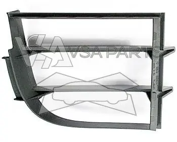 Must-Have L krytka předního nárazníku Superb II 3T0853665A