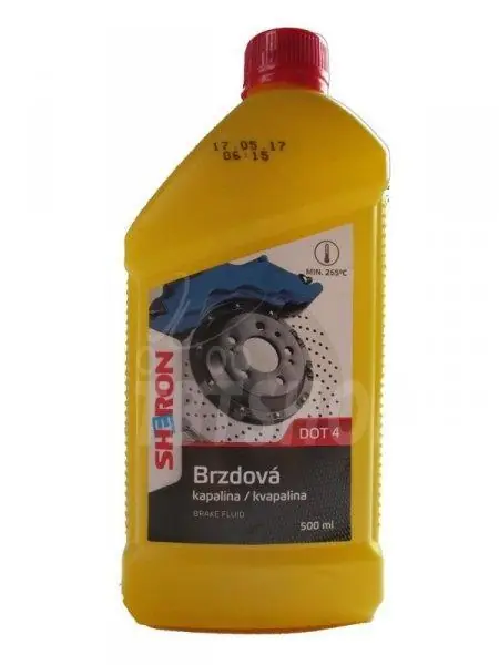 Bezpečná Platba Kapalina brzdová DOT 4 500ml SHERON