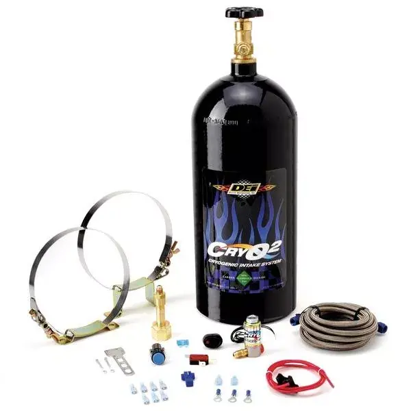 Vrácení Zdarma Sada pro vstřikování CO2 - DEI CryO2 Tank and Installation Kit - 5lbs (2,3kg)