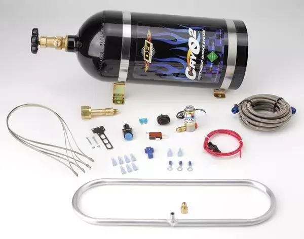 Sada pro ostřik intercooleru CO2 - DEI CryO2 Intercooler Sprayer Kit - 10lbs (4,6kg) Akce