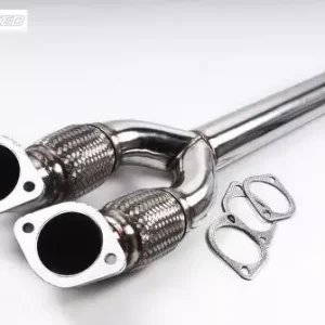 Středový díl k výfuku Y pipe Japspeed Nissan GT-R R35 - 2x 89mm > 89mm Sezónní Sleva