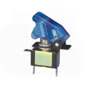 Vypínač kill switch průhledný modrý Cenová Bomba