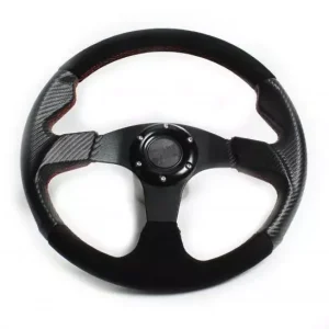 Nakupujte Hned Sportovní volant SW404 - 350mm semiš - karbon look/čený