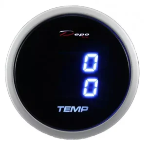Přídavný budík Depo Racing Digital Blue LED - duální teplota vody / oleje Výhodná Nabídka