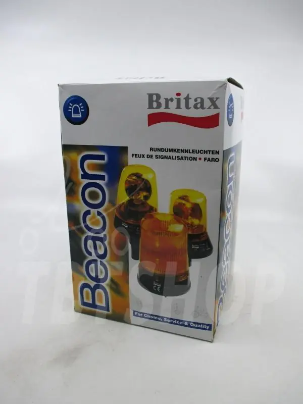Jen Po Omezenou Doba Maják otočný BRITAX pevná montáž