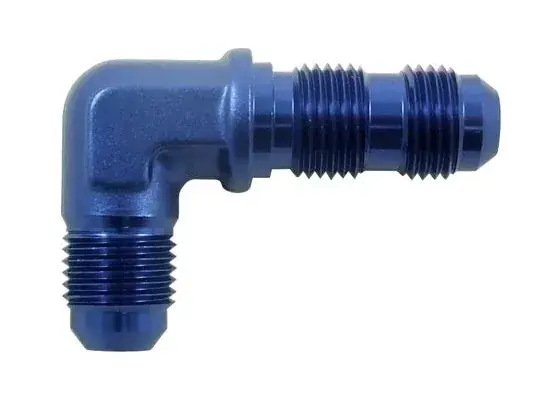 Upínací hlava (bulkhead) 90° koleno D-12 (AN12) 1-1/16"x12-UNF Přímo Od Výrobce