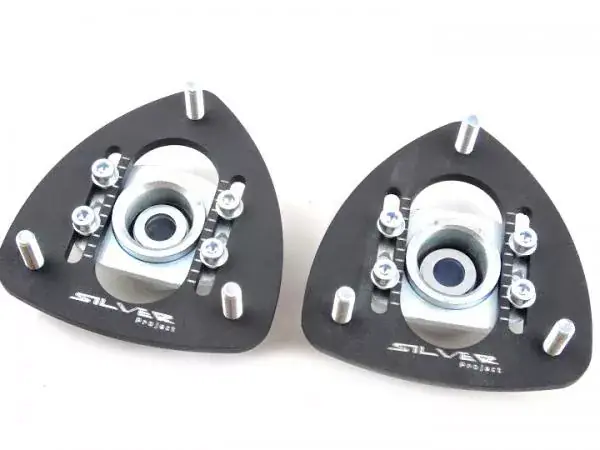 Cenový Hit Přední horní uložení tlumičů (Pillowball Top Mounts) Silver Project BMW E24 / E28 / E30 / E34 - verze pro sériový podvozek