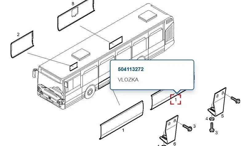 Expresní Doručení Ochranný plech 504113272 504113286
