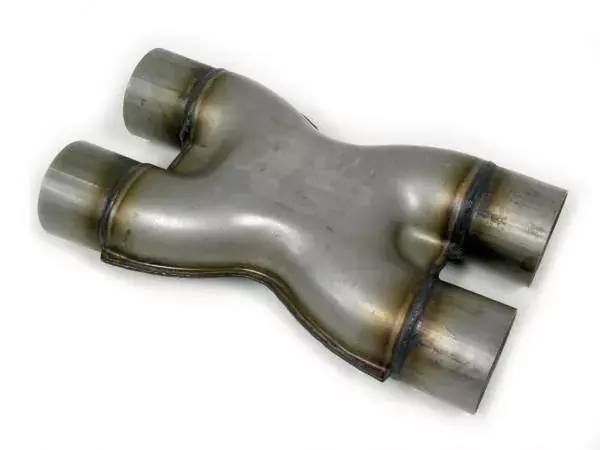Nakupujte Hned Výfuková nerezová X redukce VMS Racing délka 305mm - 2 x 57mm > 2 x 57mm