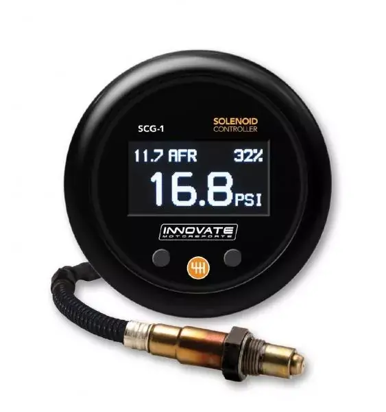 Přídavný budík Innovate Motorsports SCG-1 - standalone boost controller + wideband kit (širokopásmová lambda sonda) Nejlepší Volba