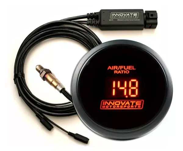 Přídavný budík Innovate Motorsports DB + LC-2 O2 kontrolér - wideband kit (širokopásmová lambda sonda) - červený Nízká Cena
