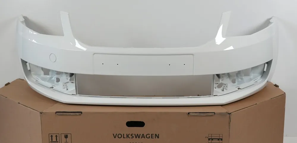 Cenově Výhodný Přední nárazník Škoda Octavia III 5E0807221 - holý bílý 1026