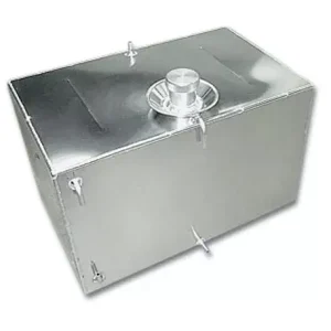 Závodní celohliníková palivová nádrž 15l (racing fuel tank) s průzorem stavu paliva Hit Sezóny