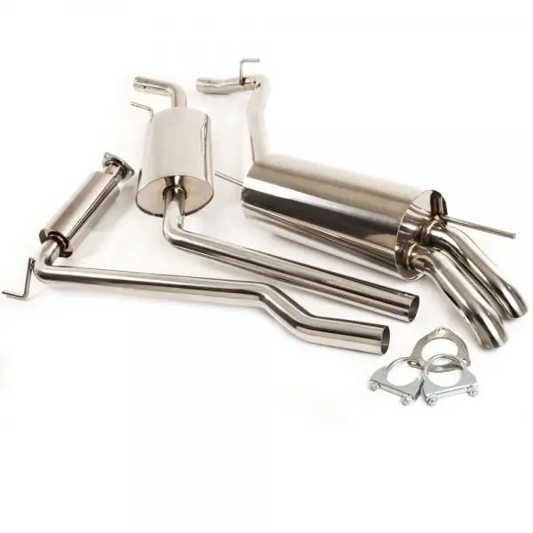 Catback výfuk Jap Parts VW Transporter T4 SWB 1.9/2.5 TDi (96-03) / 2.4D (96-98) Autentický