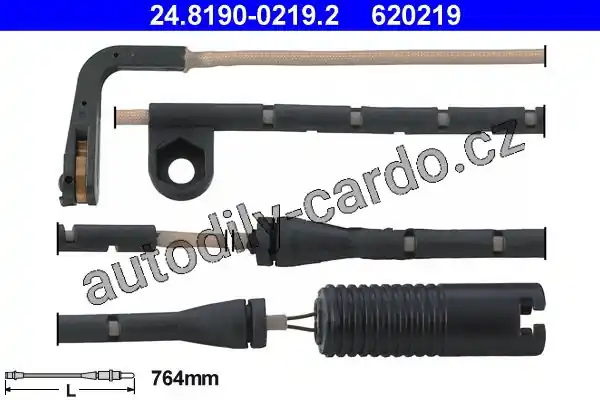 Výstražný kontakt opotřebení obložení ATE 24.8190-0219 (AT 620219) - BMW Cenový Hit