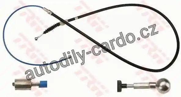 Časově Omezené Tažné lanko, parkovací brzdy TRW GCH2602