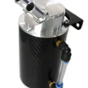 Poslední Šance Oil catch tank Sgear - 2x vývod - objem 0,5l - karbonový