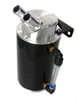 Poslední Šance Oil catch tank Sgear - 2x vývod - objem 0,5l - karbonový