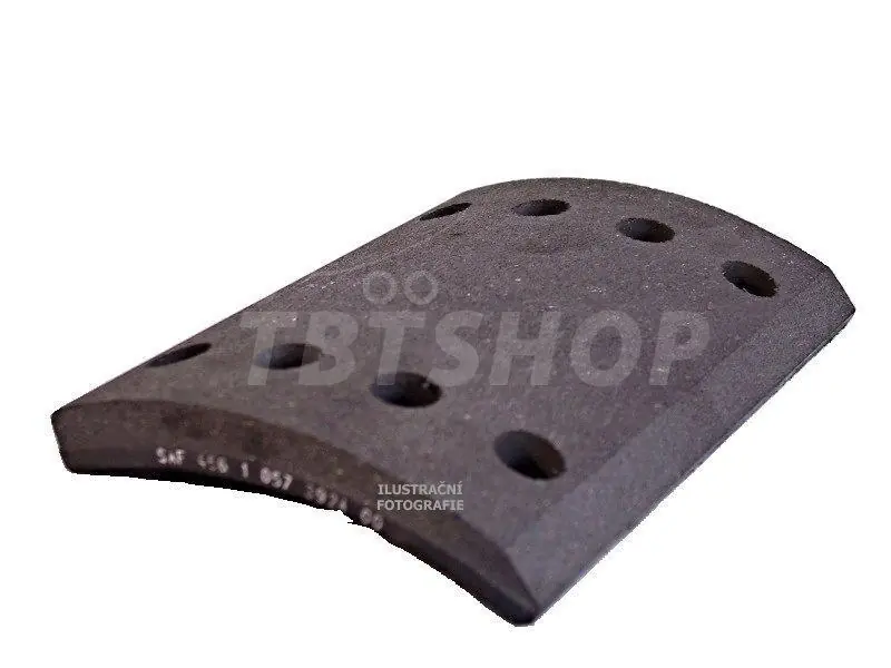 Odeslání Ihned Sada brzdového obložení 420x180 + nýty / 3057396000 - SAF