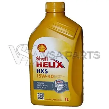 Oblíbený Olej 15W-40 1L Shell Helix HX5