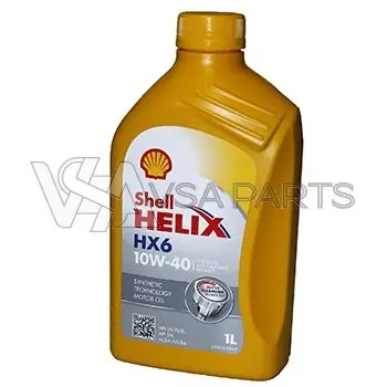 Olej 10W-40 1L Shell Helix HX6 501.01/505.00 Nejprodávanější