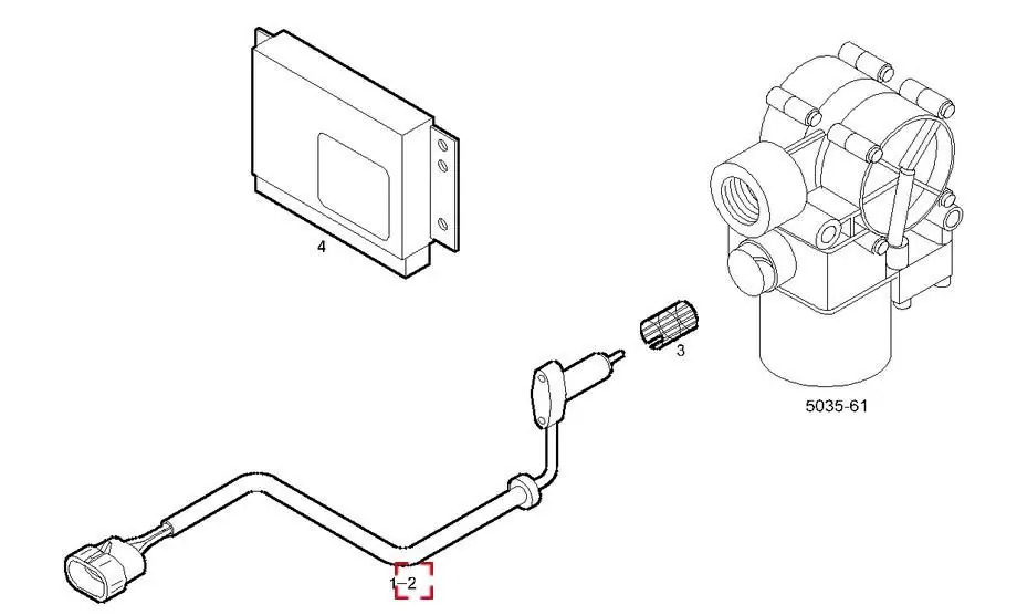 Senzor ABS 5010143031 Vysoce Kvalitní