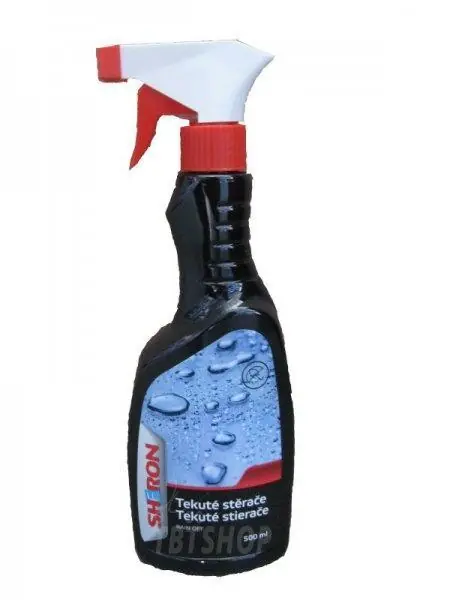 Stěrače tekuté 500ml.SHERON RAIN OFF Originální