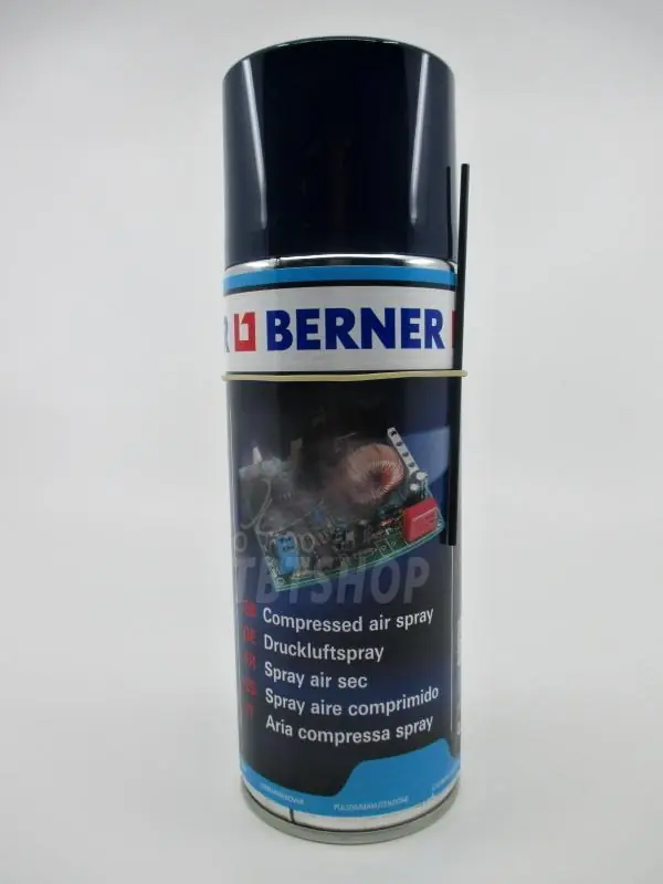 Stlačený vzduch sprej 400ml./Berner Omezená Nabídka