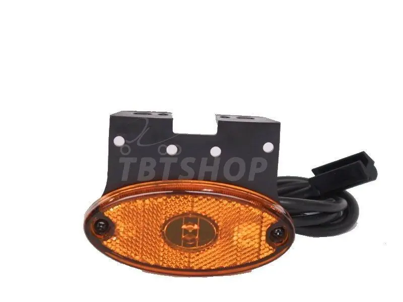 Novinka Světlo poziční oranžové s držákem, kabel 1.5m,