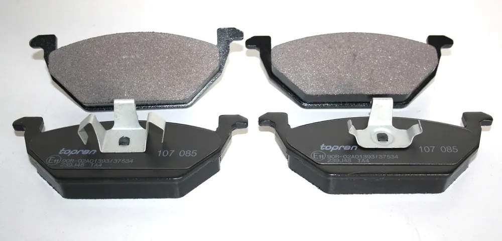 Bezpečná Platba Brzdové destičky 1J0698151J - TOPRAN