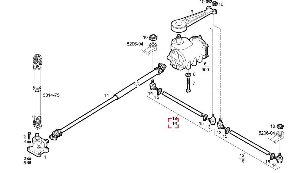 Nejprodávanější Tyč spojovací příčné táhlo Crossway /6384/