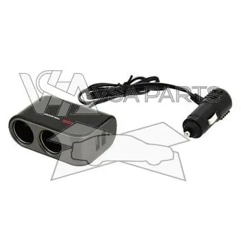 Rozdvojka s kabelem + USB, 12/24V, 2xUSB Nejlepší Cena