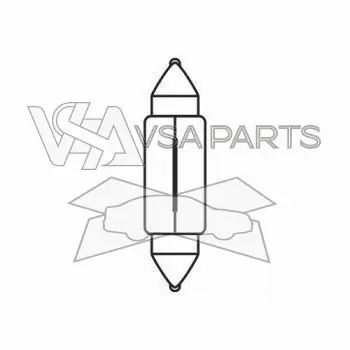 Výhodná Nabídka Žárovka 12V 10W SV8.5 11x43 sufit