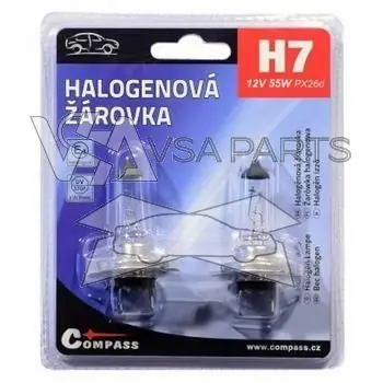 Žárovka 12V H7 55W 2ks DBB Nejprodávanější