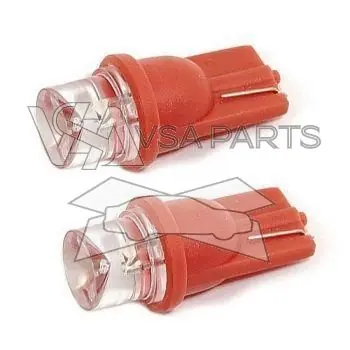 Bezpečná Platba Žárovka 12V 1LED T10 (2 ks), červená