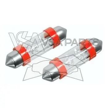 Tovární Cena Žárovka 12V 4LED SV8,5 11x39 (2 ks), červená
