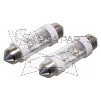 Žárovka 12V 4LED SV8,5 11x39 (2 ks), bílá Ověřený