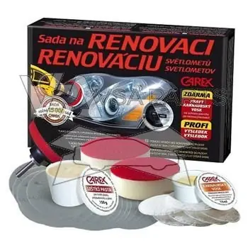 CAREX sada na renovaci světlometů Doprava Zdarma