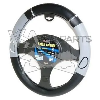 Akce Potah volantu RALLY, na průměr 37 - 39 cm, černo-šedý